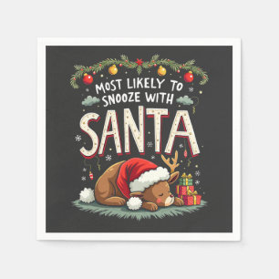 Servilleta De Papel Lo más probable es que se ensordezca con renos som