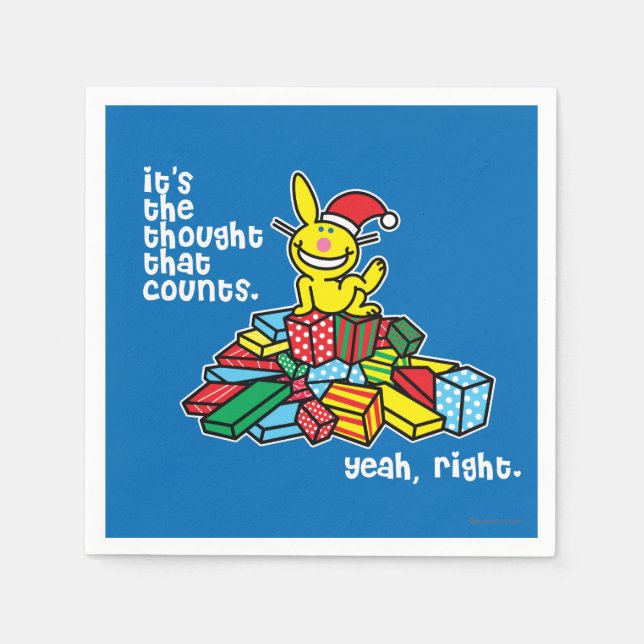 Servilleta De Papel Lo que cuenta es el pensamiento (Anverso)