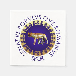 Servilleta De Papel Lobo de Capitoline