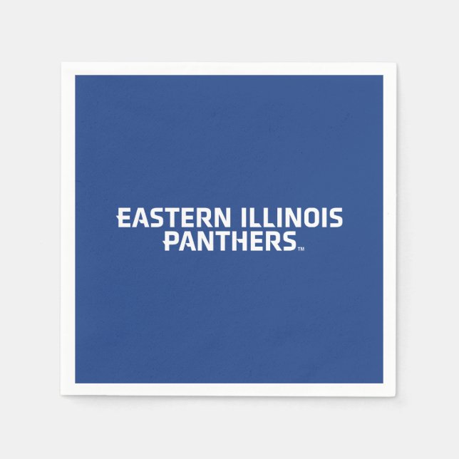 Servilleta De Papel Logo de Eastern Illinois Panthers (Anverso)