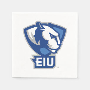 Servilleta De Papel Logo de Panthers University del Este de Illinois
