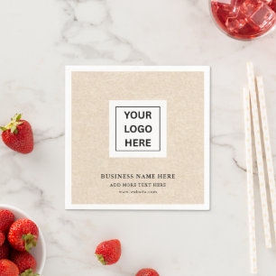Servilleta De Papel Logo de personalizado para eventos de negocios