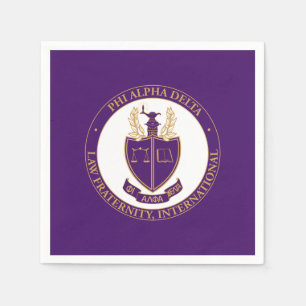 Servilleta De Papel Logo de Phi Alpha Delta