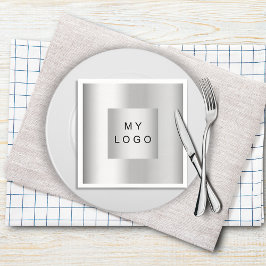 Servilleta De Papel Logo de Silver Business