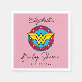 Servilleta De Papel Logo de Wonder Woman | Próximamente Recién nacido