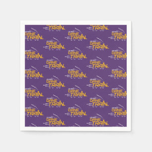 Servilleta De Papel Logo del Tren de Dane de la UAlbany