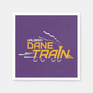 Servilleta De Papel Logo del Tren de Dane de la UAlbany