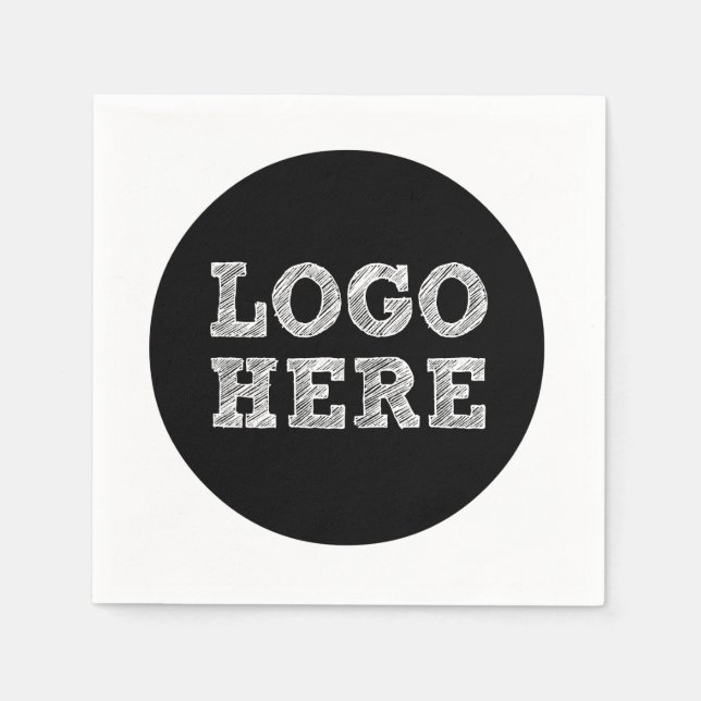 Servilleta De Papel Logotipo Aquí (Anverso)