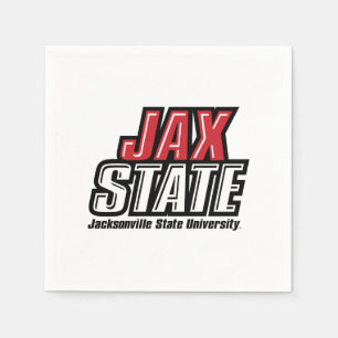 Servilleta De Papel Logotipo de Jacksonville State University JAX STAT