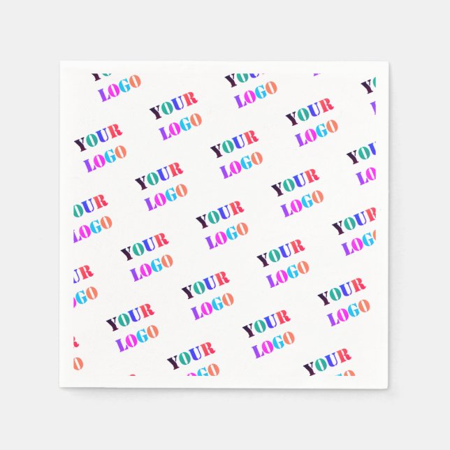 Servilleta De Papel Logotipo de personalizado Tu promoción profesional (Anverso)