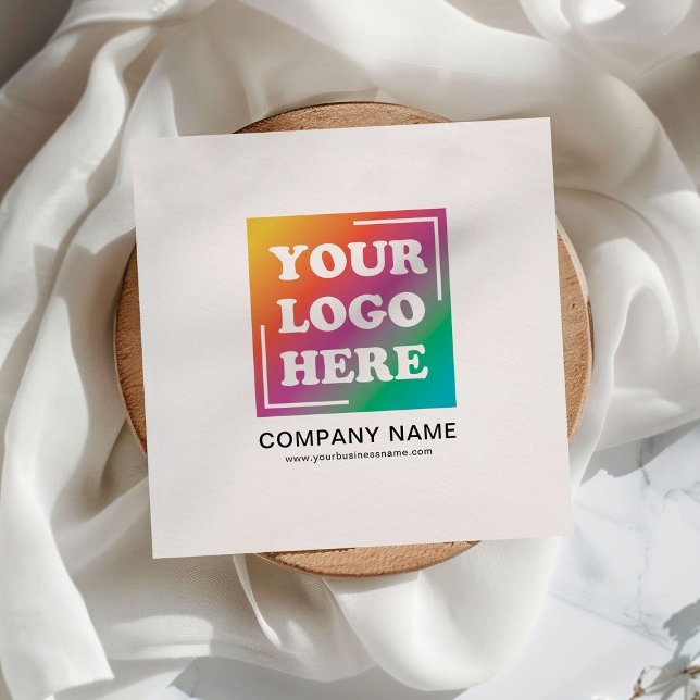 Servilleta De Papel Logotipo empresarial personalizado, empresa comerc (Subido por el creador)