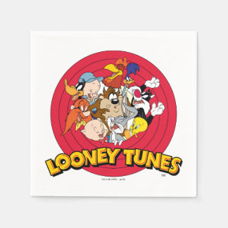 Servilleta De Papel Logotipo LOONEY del carácter de TUNES™