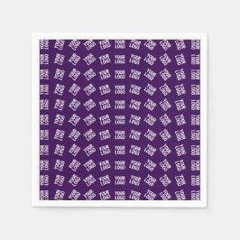 Servilleta De Papel Logotipo único o cualquier patrón de imagen cargad