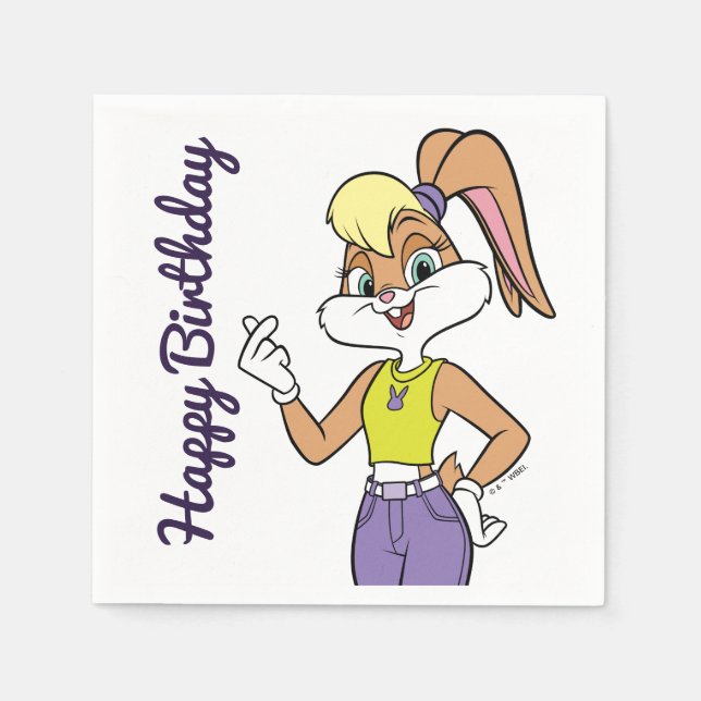 Servilleta De Papel Lola Finger Heart (Anverso)