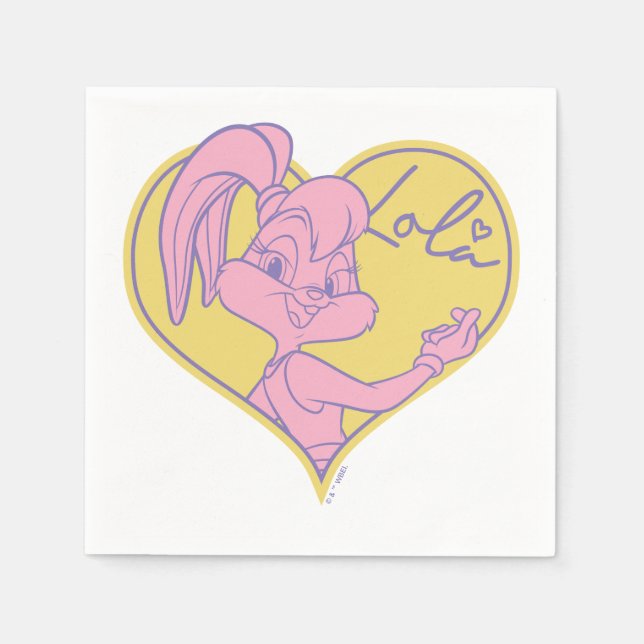 Servilleta De Papel Lola Heart Signature (Anverso)