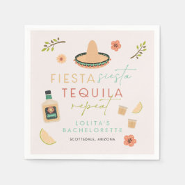 Servilleta De Papel LOLITA Fiesta Siesta Tequila Bachelorette