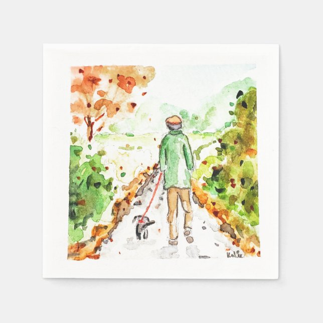 Servilleta De Papel Long Walk Home (Anverso)