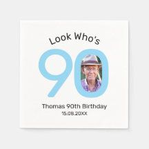 Look Who's 90 Photo 90th Birthday Party