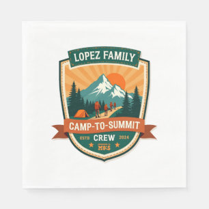 Servilleta De Papel Lopez Family Camp-A-Cumbre Crew Vintage Ca de send