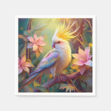 Loro Cacatúa Ala Irisada Ave Fantasía