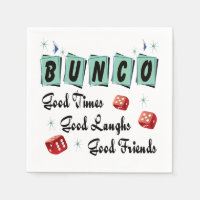 Los buenos amigos retro modernos dicen Bunco