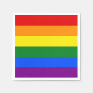 Servilleta De Papel Los colores del arcoiris