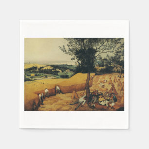 Servilleta De Papel Los cosechadores de Pieter Brueghel el Viejo