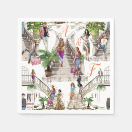 Servilleta De Papel Los diseñadores de moda