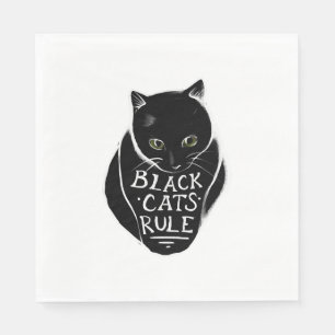 Servilleta De Papel los gatos negros mandan