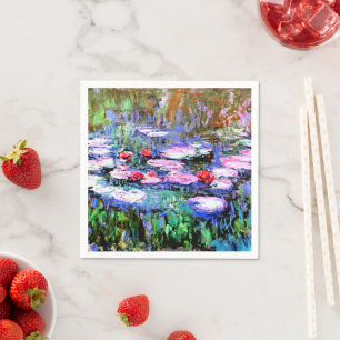 Servilleta De Papel Los Nenufares por Monet