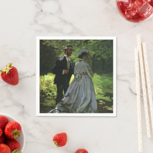 Servilleta De Papel Los Promenantes, también conocidos como Los Pasean