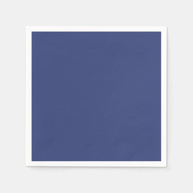 Servilleta De Papel Lote clásico: servilletas de papel azul (Anverso)
