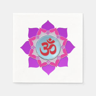 Servilleta De Papel Loto rosa