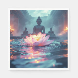 SERVILLETA DE PAPEL LOTUS - ZEN BUDISMO