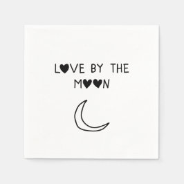 Servilleta De Papel Love By the moon