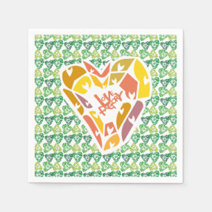 SERVILLETA DE PAPEL LOVE FACTORY HEARTS BY MASANSER 