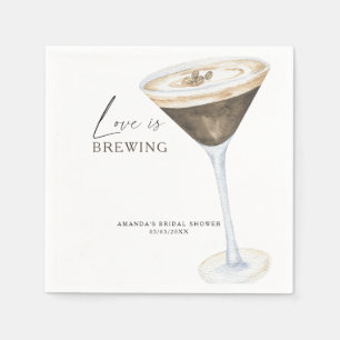 Servilleta De Papel Love is Brewing Espresso Martini Despedida de solt
