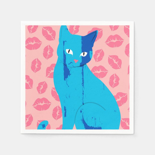 Servilleta De Papel Love Meow-ment (Anverso)
