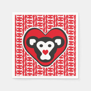 Servilleta De Papel LOVE MONKEY LOVE SPECIAL by Masanser