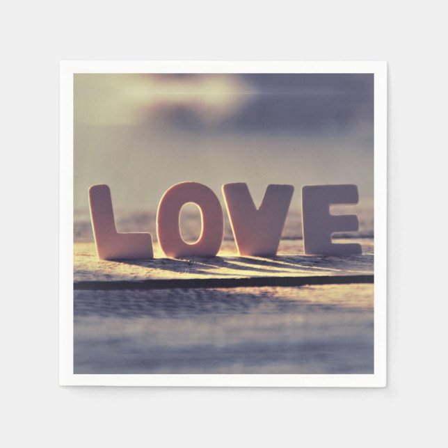 Servilleta De Papel Love Napkins (Anverso)