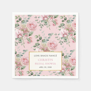 Servilleta De Papel Love Shack Fiance Garden Fiesta Bridal Shower