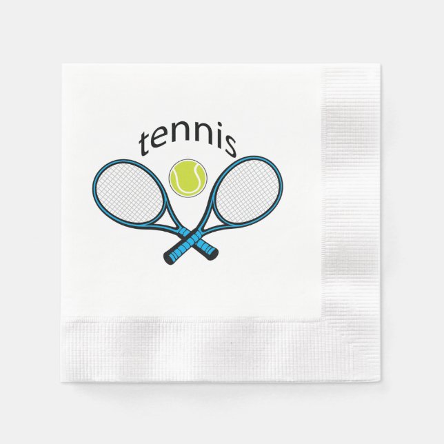 Servilleta De Papel Love tennis (Anverso)