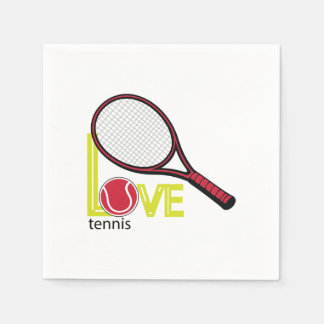Servilleta De Papel Love tennis