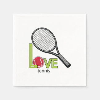Servilleta De Papel Love tennis