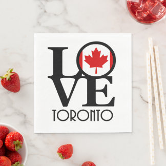 Servilleta De Papel LOVE Toronto
