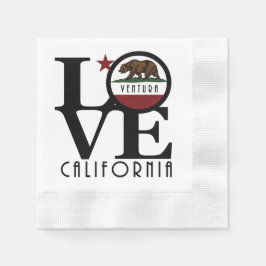 Servilleta De Papel LOVE Ventura California Stone Coaster