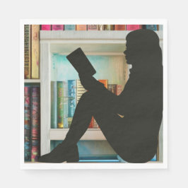 Servilleta De Papel Lover de libros