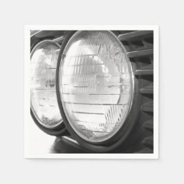 Servilleta De Papel Luces BMW de época