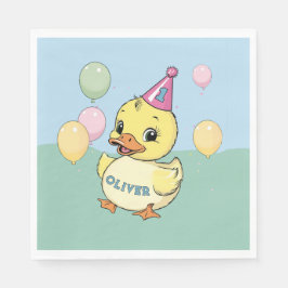 Servilleta De Papel Luck Duck Birthday Party Duckie Paper cup