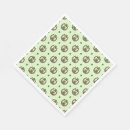Servilleta De Papel Lucky Green Vibes